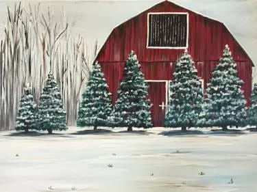 Evergreen Farm at East Side Heartland — Painting