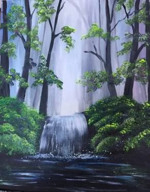 Spring Melt Down — Painting