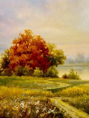 Prairie Lake, 10/27/26 — Painting