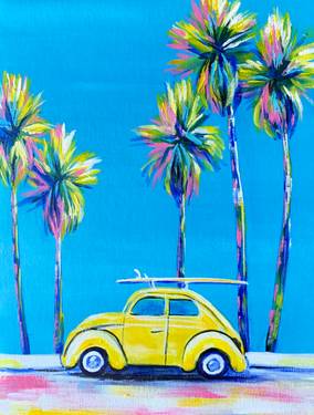 Beach Bug — Painting
