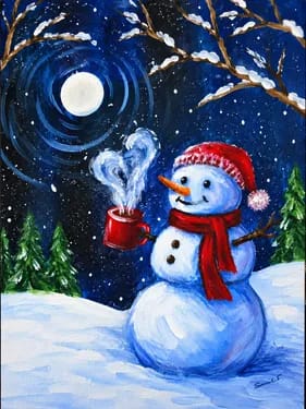Warm and Frosty  — Painting