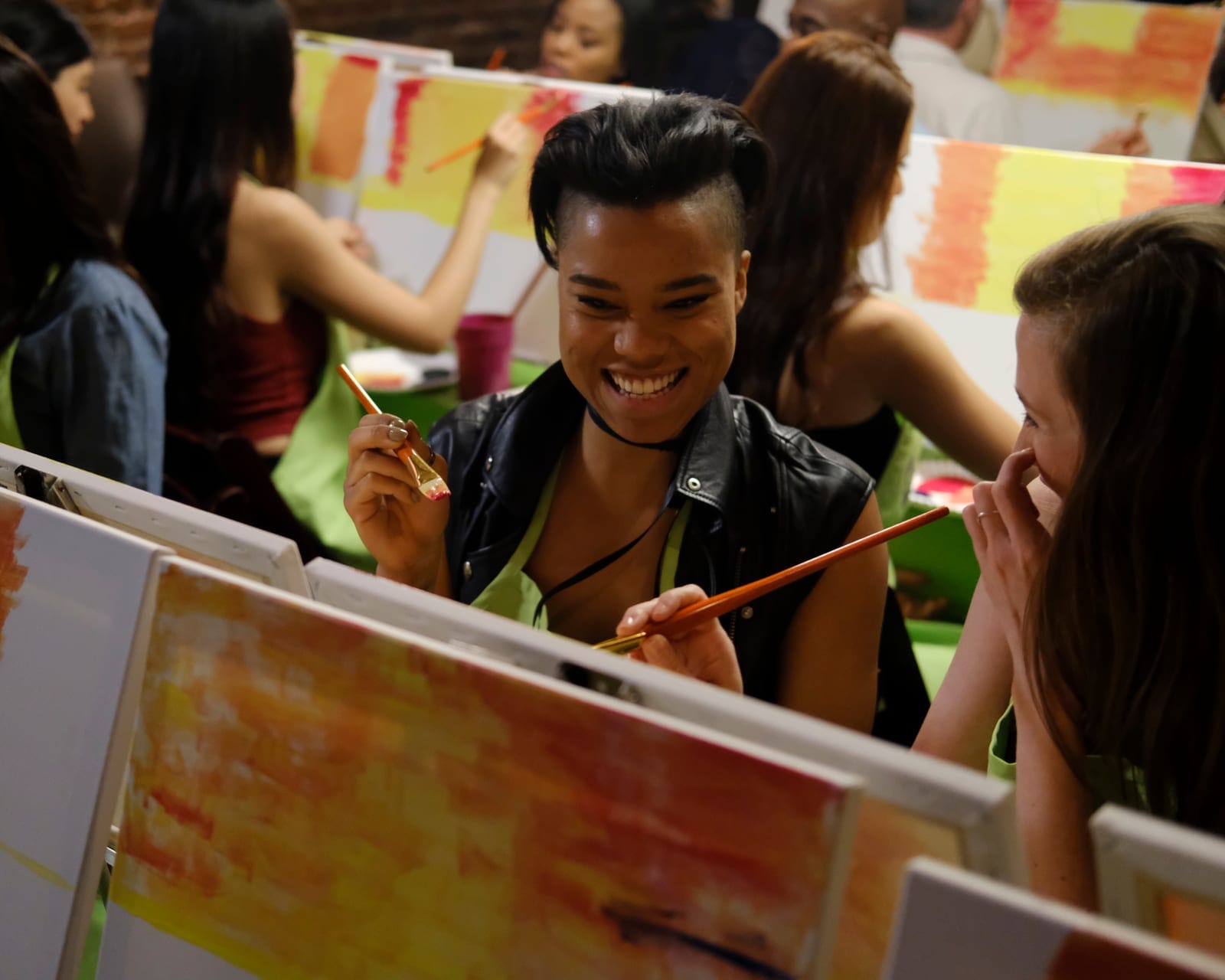 Paint Nite: Sunrise Solitude — sample photo from a paint nite event