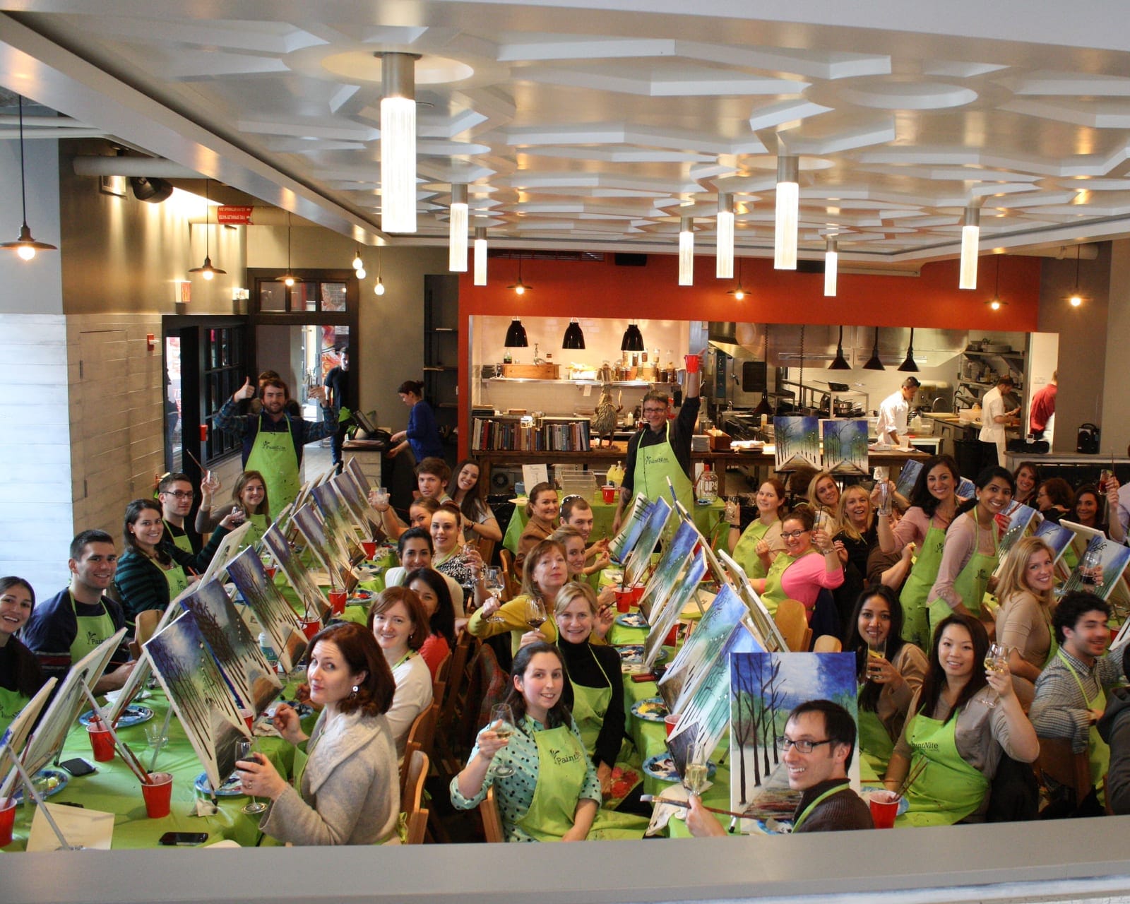 A Peaceful Place Paint Night Event in Glendale Arizona — sample photo from a paint nite event