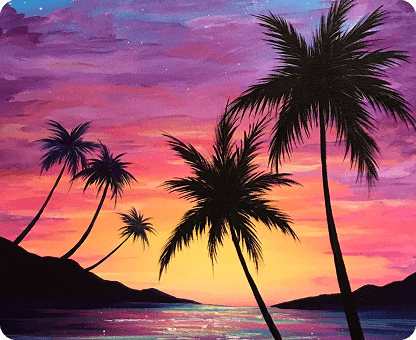 Paint and Sip Events - Group Art Activities Paint and sip experience featuring paintings and group activities