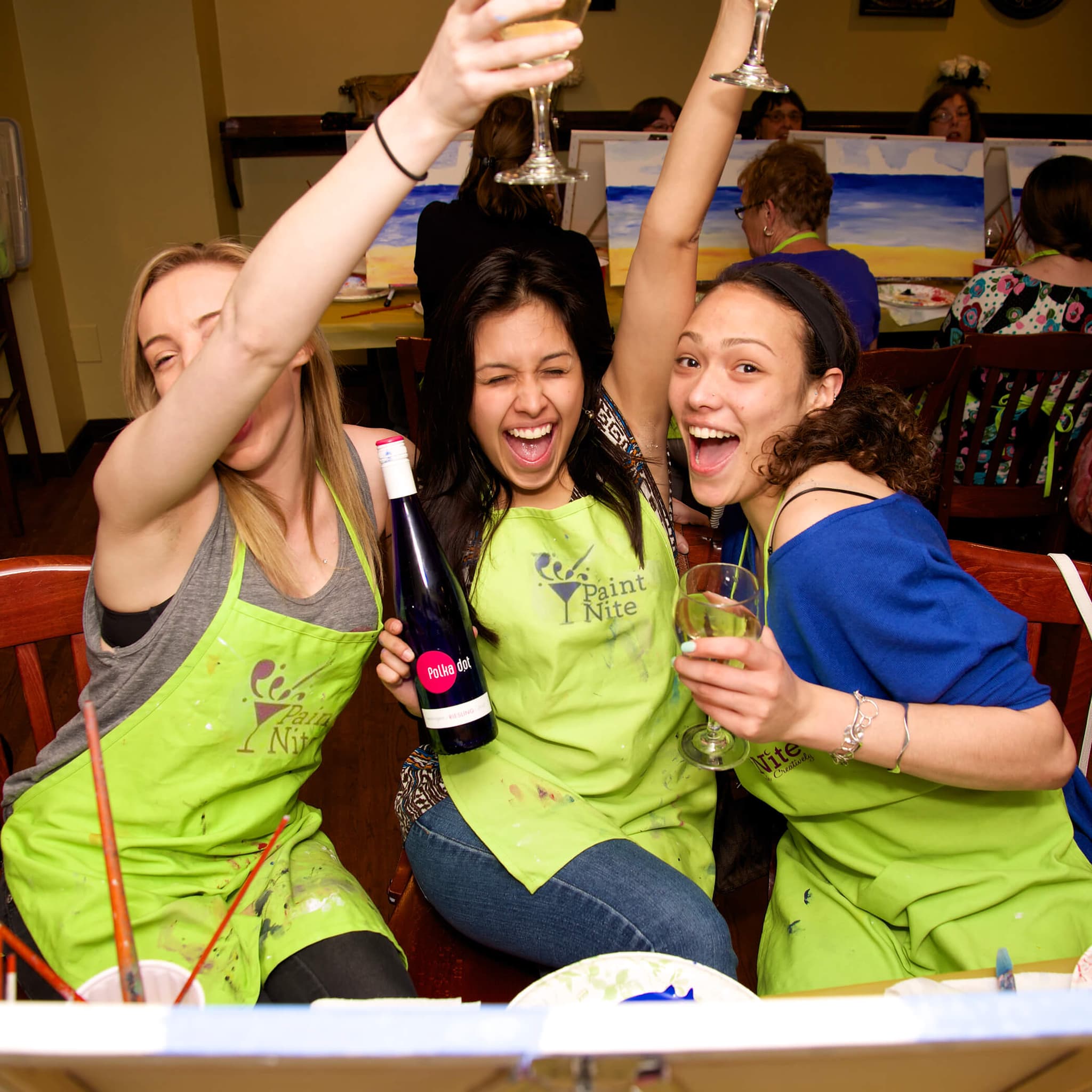 you paint
(and drink)