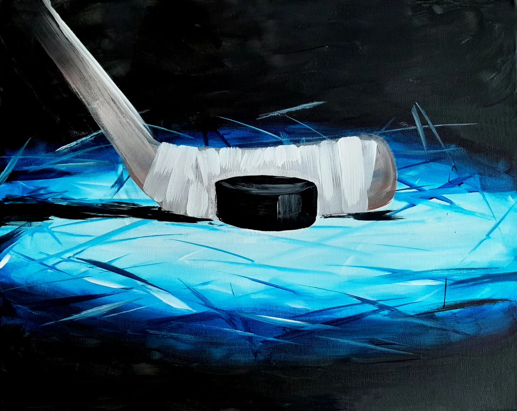 Glen: Paint On paint night