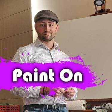 Joshua: Paint On shop logo