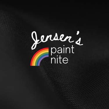 Jensen’s Paint Nite shop logo