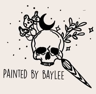 Painted by Baylee shop logo