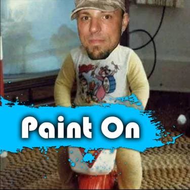 Kevin Fischer: Paint On shop logo