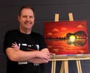 Yaymaker Host Chris Chisholm @PaintNitePeel located in Amaranth, ON Chris Chisholm, Paint Nite artist in Brampton