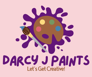 Darcy J Paints shop logo