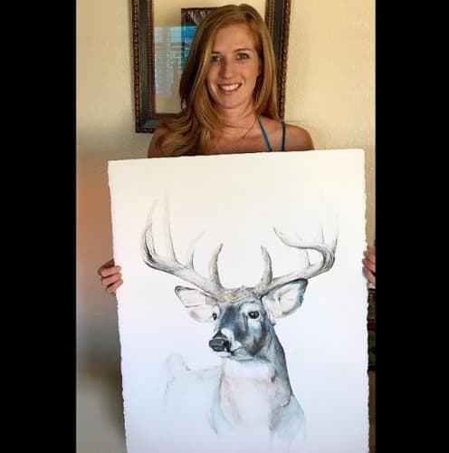 Michelle Smith, Paint Nite artist in Highlands Ranch