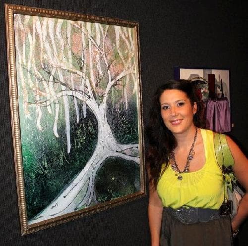 Christina Bolinger, Paint Nite artist in Danbury