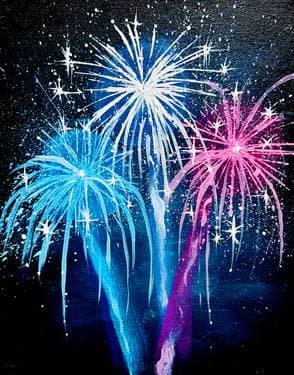 Long Live America: Fireworks - Paint Nite event in VANCOUVER, WA