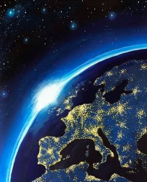 Sunrise Earth - Paint Nite event in Edmonton, AB