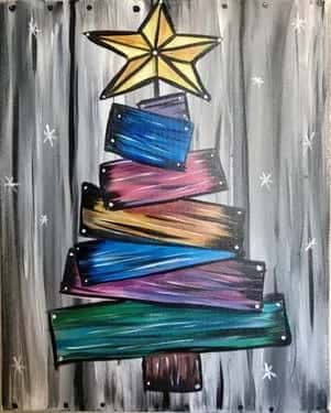 Barn Board Christmas Tree