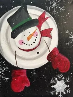 Snowman — Painting