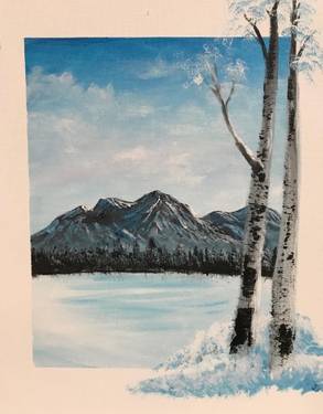 Silver Lake at Ye Olde Sonoma Public House — Painting