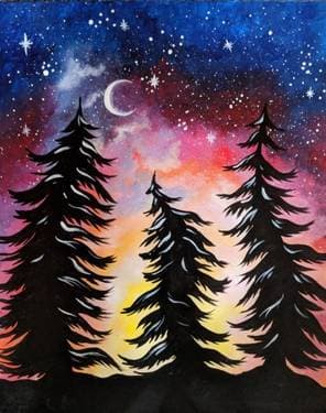 Dancing with the Stars II - Paint Nite event in Pointe-Claire, QC