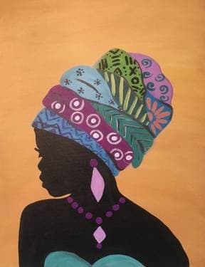 Royal Beauty - Paint Nite event in KENWOOD, CA