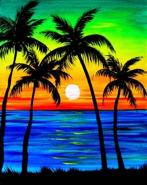 Last Call for Summer @ Mtn. Mike's Pizza in SRosa on Montgomery — Painting
