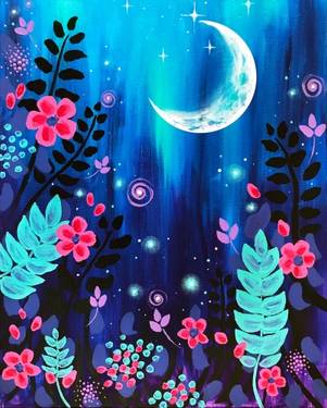 Magic Garden Paint and Sip in Peoria AZ — Painting