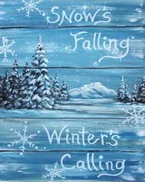 Snow's Falling Winter's Calling
