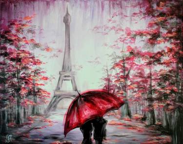 Love In Paris — Painting
