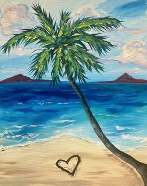 Meet Me at the Beach — Painting