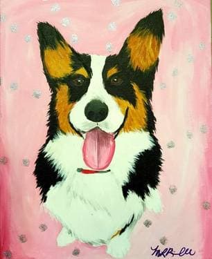 Paint Your Pet (Optional Glitter!) - Paint Nite event in Sacramento , CA