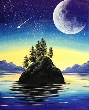 Starlight Island - Paint and sip event at El Torito in Pasadena in Pasadena, CA - PaintNite.com