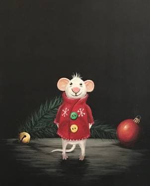 Merry Mouse Visitor - Paint Nite event in Calgary, AB
