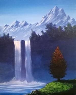 Mountain Falls - Paint Nite event in Los Angeles , CA