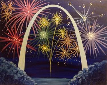 Celebrate St. Louis - Paint Nite event in Fenton, MO