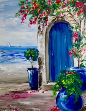 Ocean Villa — Painting