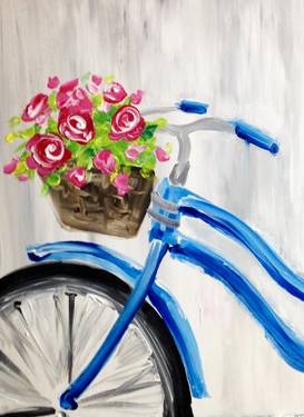 Paint Nite Bryanston/ Sandton August with welcome drink — Painting