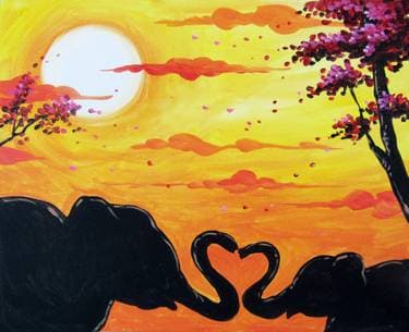 Nothing Like a Mother's Love - Paint Nite event in ANCHORAGE, AK