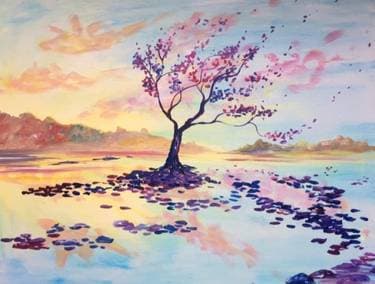 Sunset Serenity - Paint Nite event in Toronto, ON