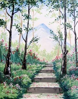 Secret Stairway - Paint Nite event in Bettendorf, IA