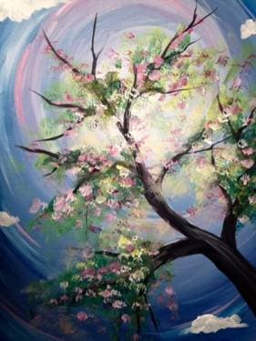 Simply Springtime - Paint and sip event at Berwick Lions Club in Berwick, NS - PaintNite.com