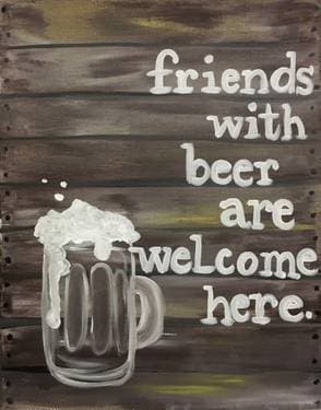 Friends with Beer - Paint Nite event in LAS VEGAS, NV