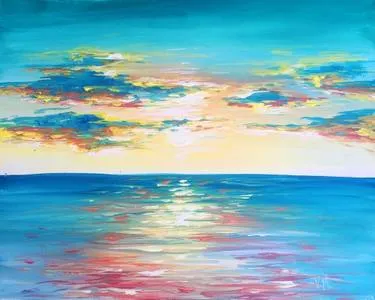Place of New Beginnings Paint and Sip in Ahwatukee — Painting