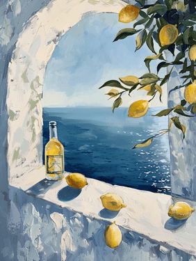 Italian Villa by The Sea - Paint Nite event in Maricopa, AZ