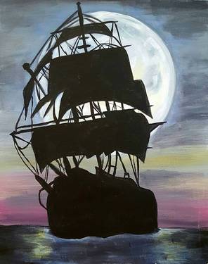 Pirate Ship Painting Event in Mesa Az — Painting