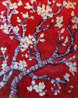 Van Gogh Blossoms - Paint Nite event in London, ON