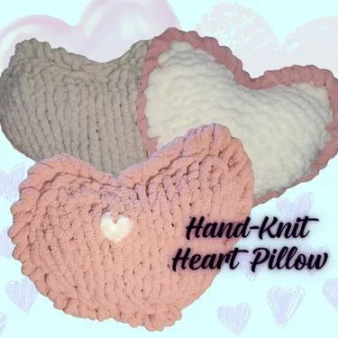 2nd Annual Sip & Knit: Chunky Heart Pillow Workshop — Painting