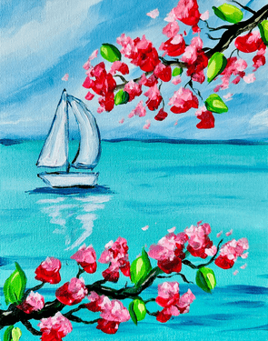 Meet me in the Mediterranean - Paint Nite event in Toronto, ON