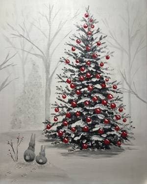Did Somebunny Say Christmas? - Paint Nite event in EPPING, NH