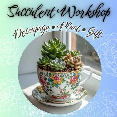 Mother’s Day Plant & Sip Brunch — Painting